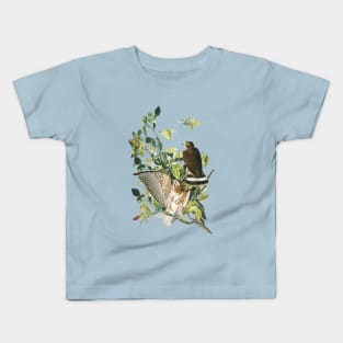 Audubon Broad-winged Hawk Kids T-Shirt